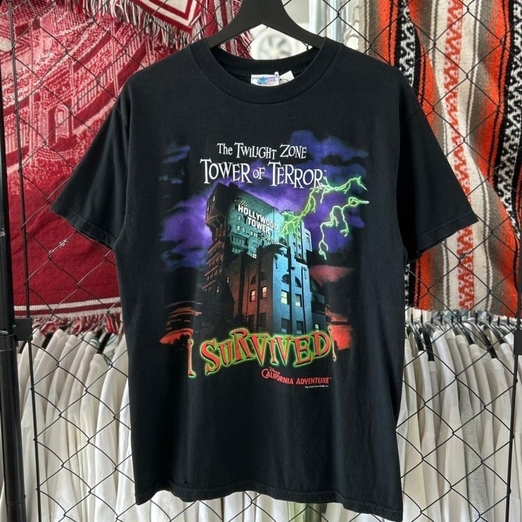 【激レア】90s USA ヴィンテージ　ディズニー　タワーオブテラー Tシャツ