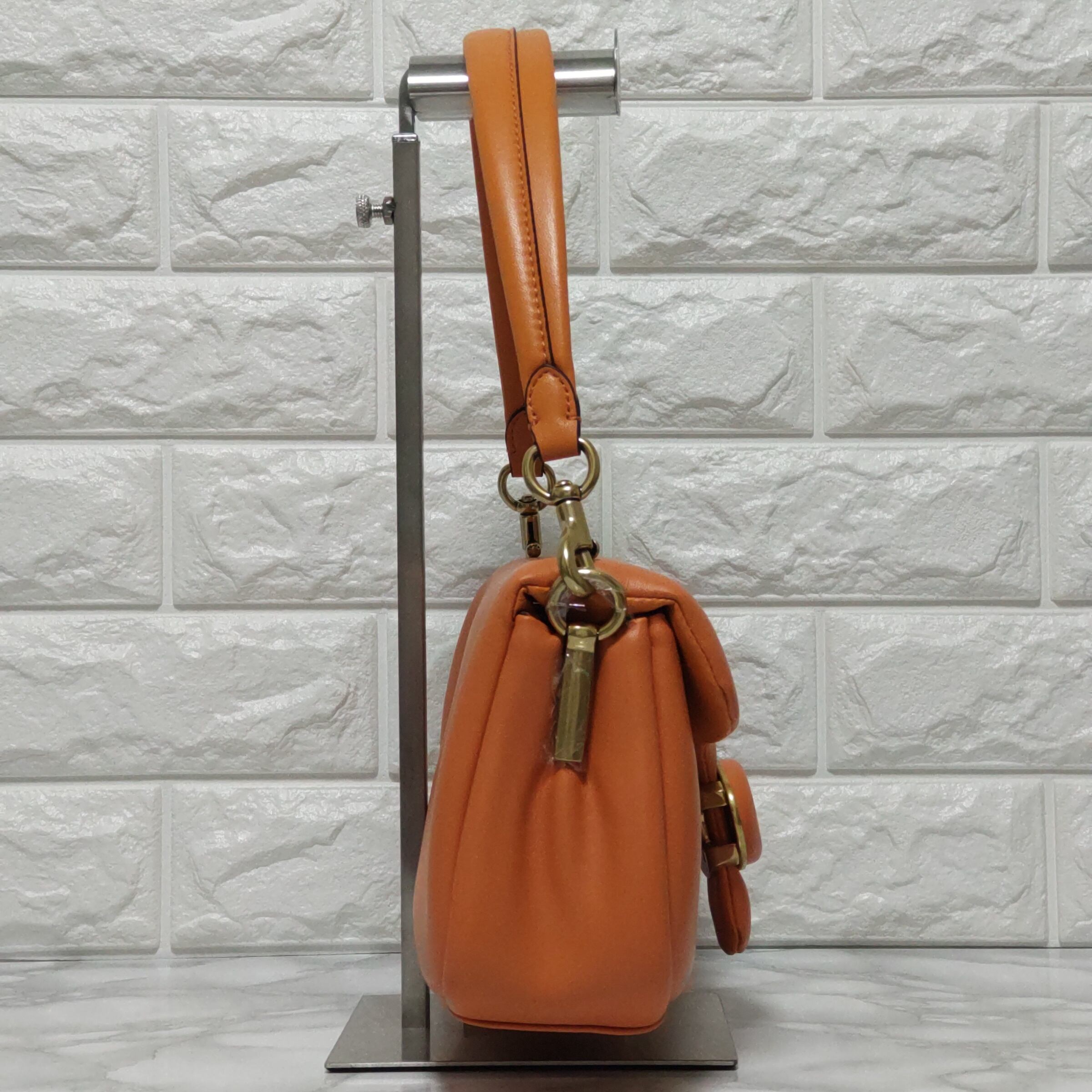 COACH コーチ 新作 タビー ショルダーバッグ オレンジ 新品 未使用 