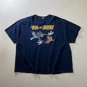 トムとジェリー アニメ Tシャツ ネイビー 古着