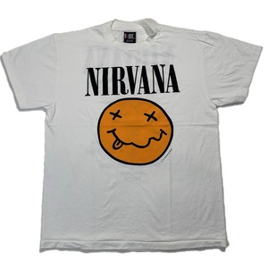 11255 NIRVANA ニルヴァーナ Tシャツ バンドT 半袖 L