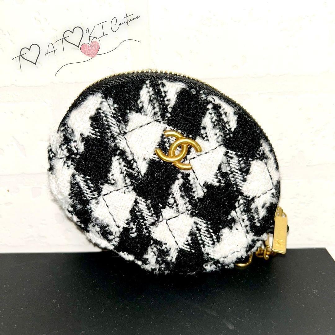 ノベルティ】♡CHANEL♡ ブラック スマホポーチ ショルダー ミニバッグ