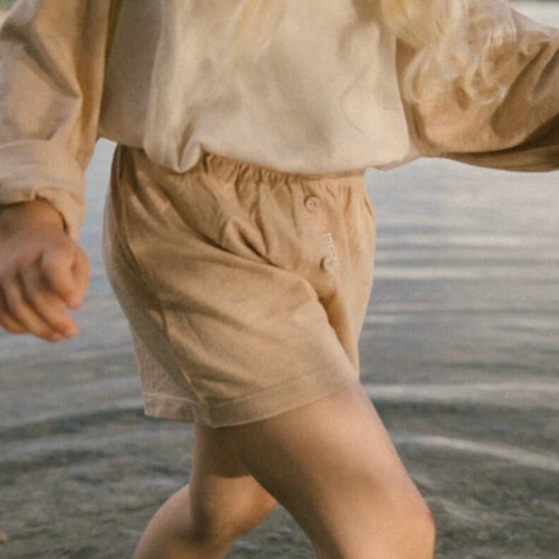 ご予約【EARTH THE ARCHIVE】Button shorts - 2色 / 3月以降入荷予定