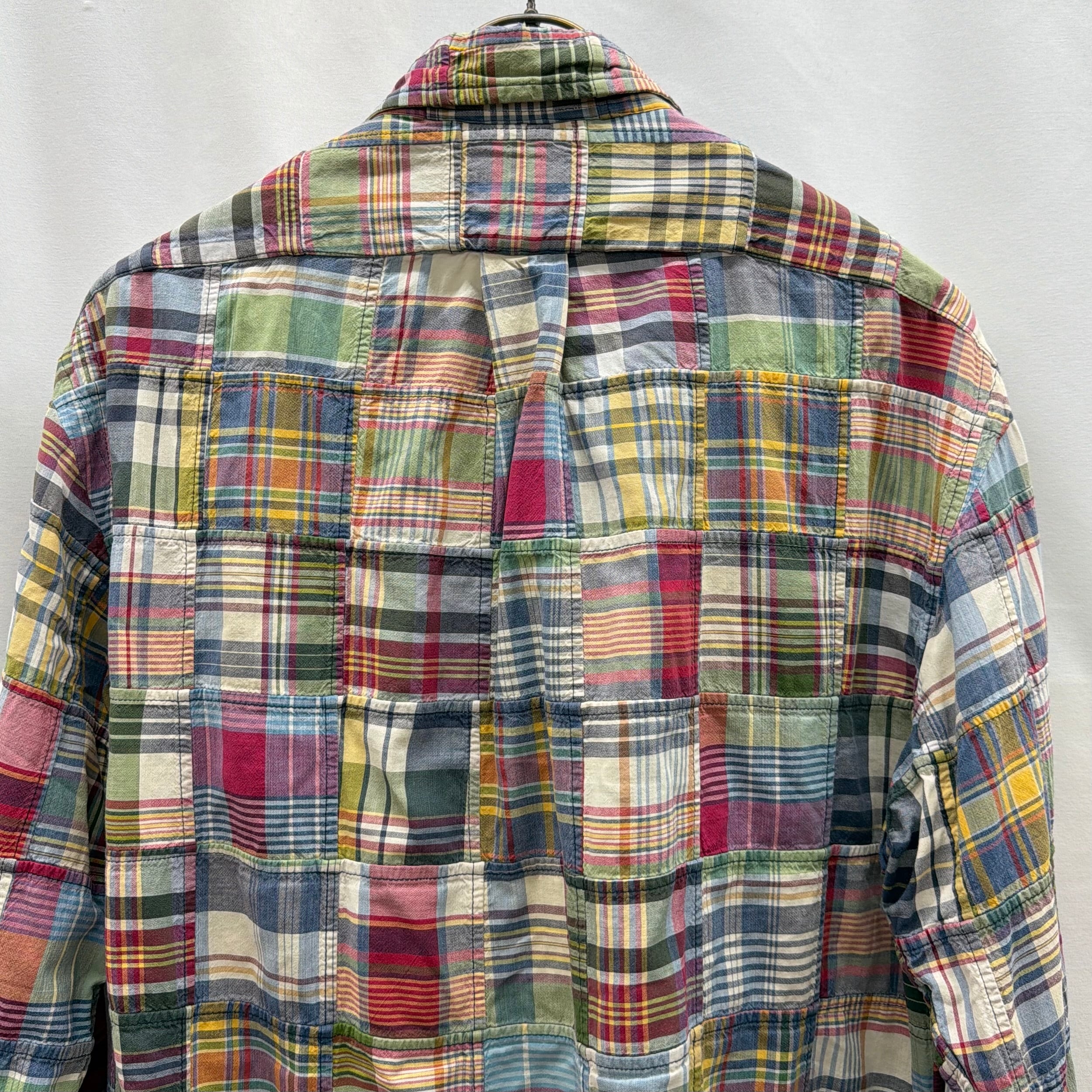RALPH LAUREN】patchwork shirt パッチワーク シャツ ラルフローレン