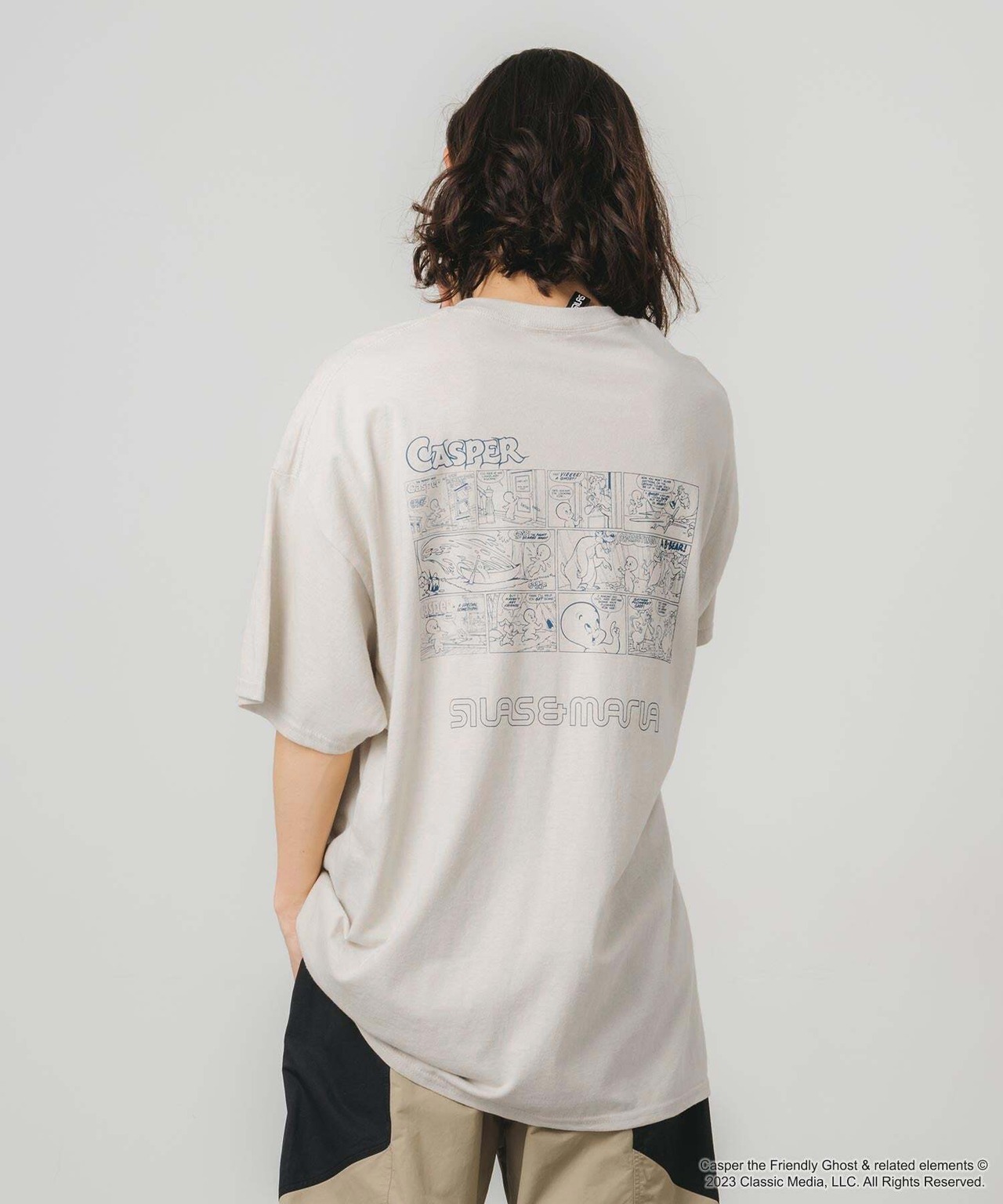 【SILAS】CASPER×SILAS / CARTOON PRINT LOOSE FIT S/S TEE