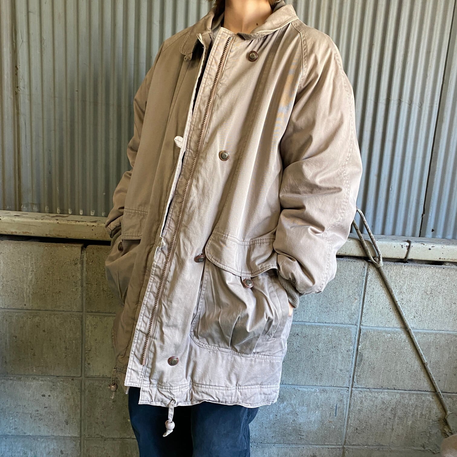 90s Eddie Bauer 黒タグ グース ダウン ハンティング ジャケット