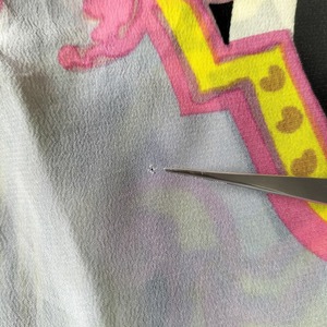 イタリア製 アート 総柄 ブラウスシャツ