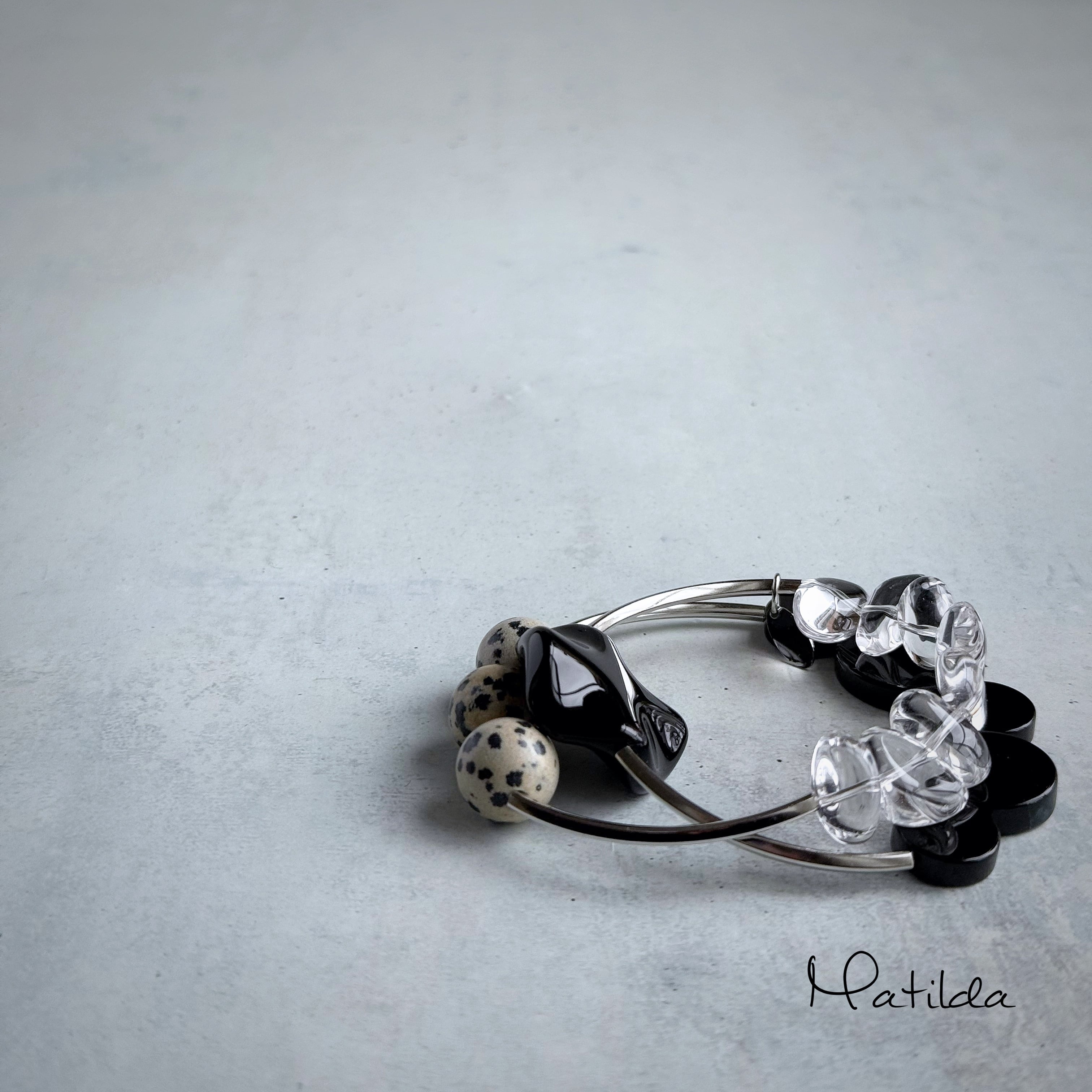 layered bracelet(モノトーン)