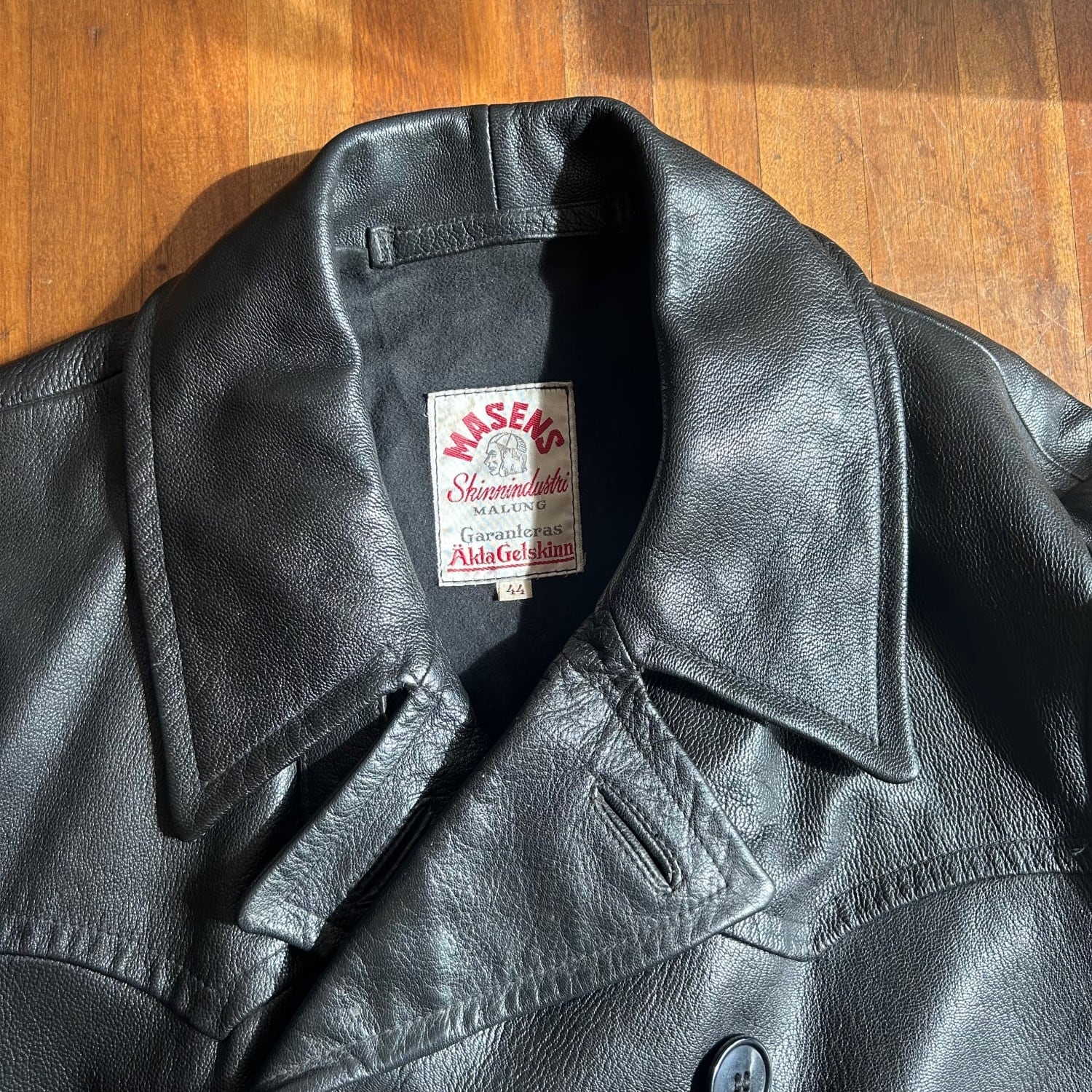 スウェーデン Akta Getskinn レザージャケット 50's Sweden