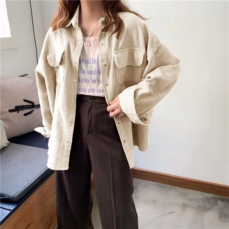 コーデュロイ　シャツジャケット　AJ33167-3181