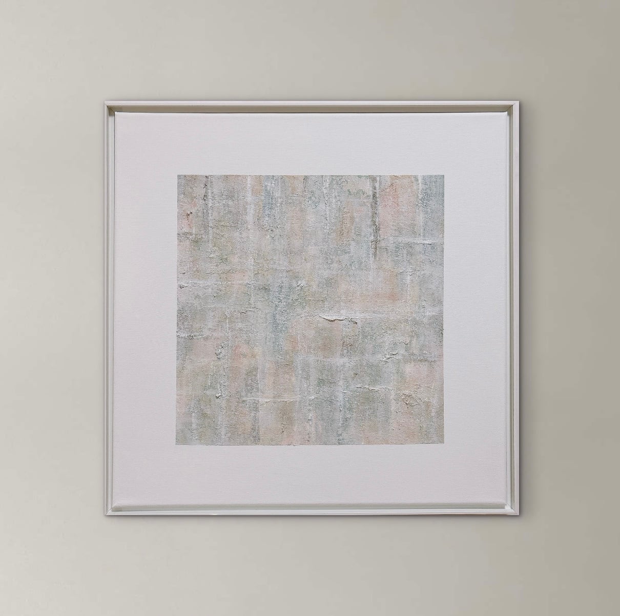 The modern Bloom-white frame- / Interior art