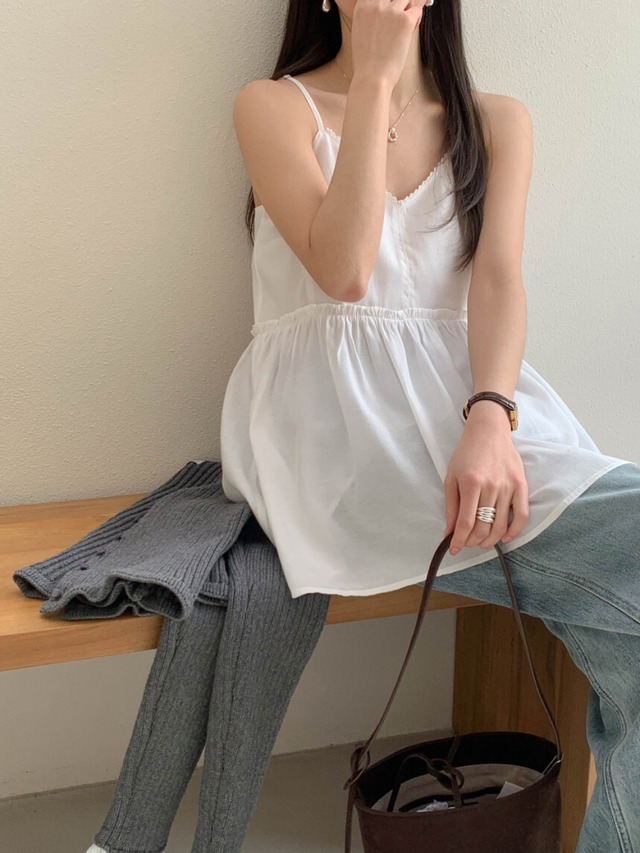 (予約) AREING / Frill layerd onepiece