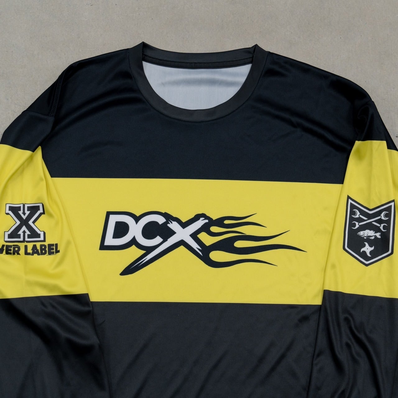 DCX ドライロングスリーブ Tシャツ ブラック - Tシャツ