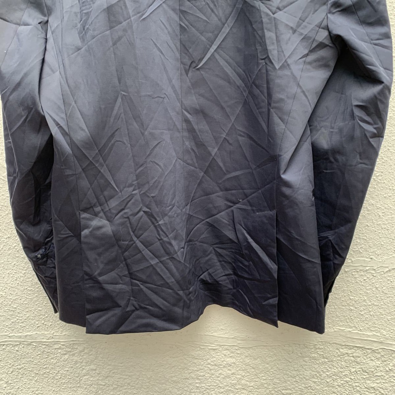 ZARA MAN テーラードジャケット 42 XLサイズ ザラ ストレッチ 紺 