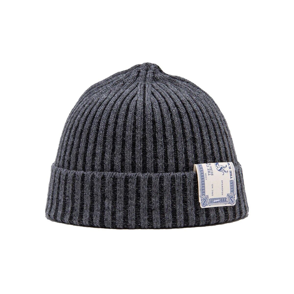 THE H.W.DOG & Co. (ドッグアンドコー) ~RIB SMART KNIT CAP - Gray~