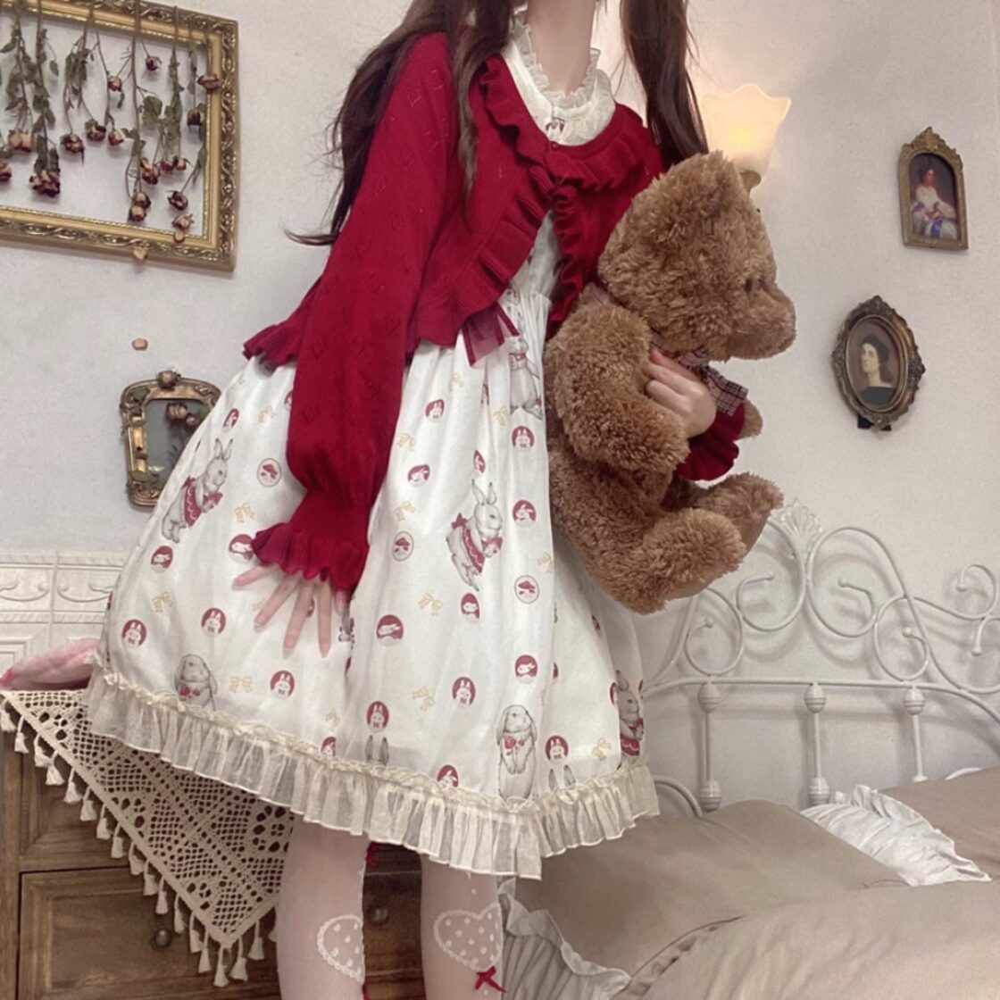 RICHARDSハンドメイド トップス フリーサイズ 原宿ゴスロリ地雷ギャル