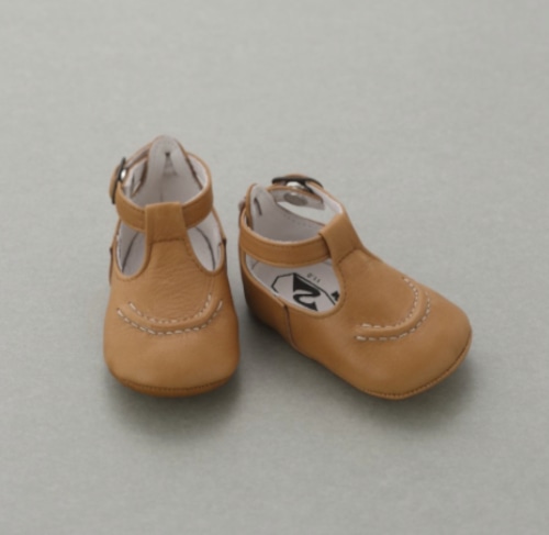 PEEP ZOOM / 1st T-Strap / CAMEL / 11-12.5cm