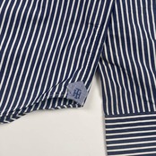 TOMMY HILFIGER トミーヒルフィガー Luxury shirt ストライプ BD ボタンダウン 長袖シャツ M/ メンズ