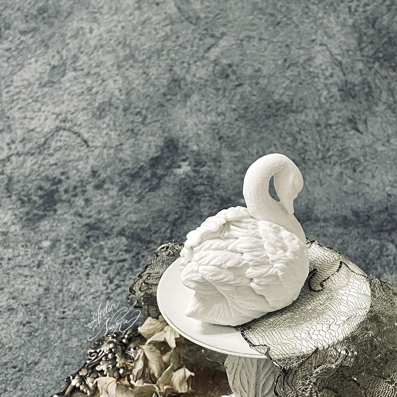 立体スワンc シリコンモールド | シリコンモールド・クレイクラフト