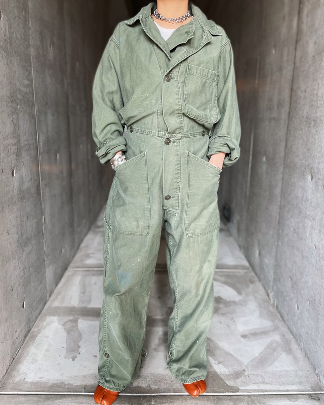 81s US ARMY cotton sateen type1coveralls