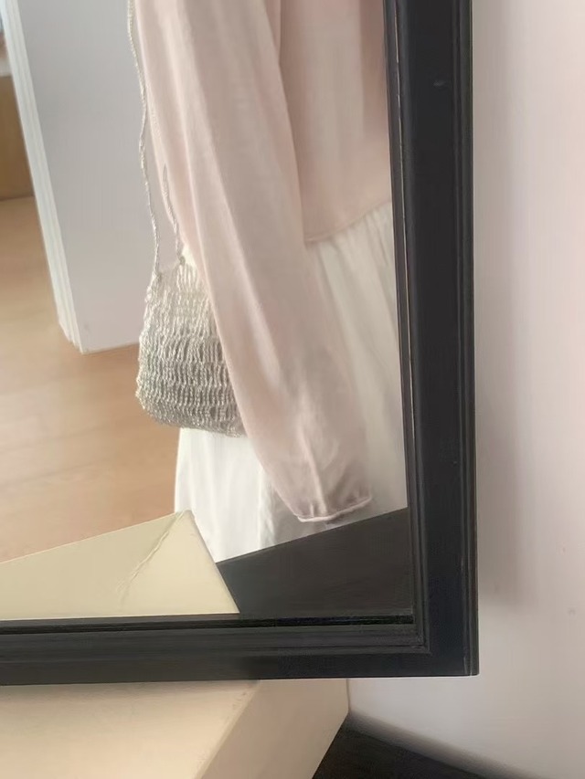 (LITER) daisy punching lace skirt / 2color
