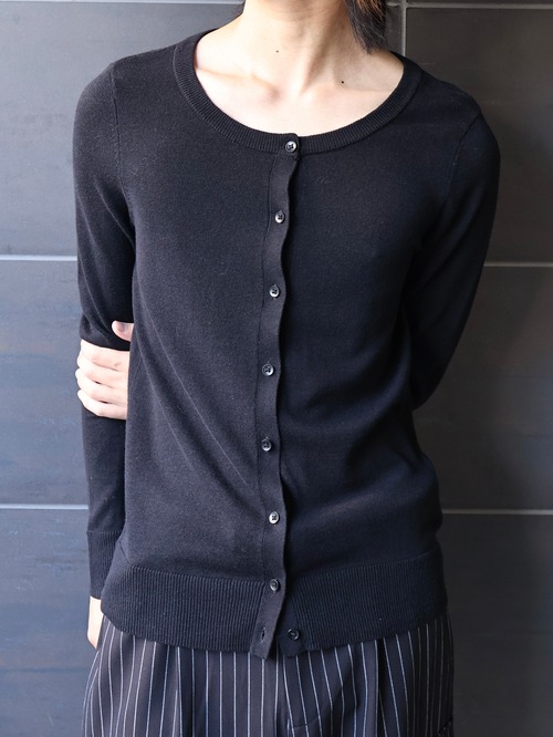 basic cotton cardigan