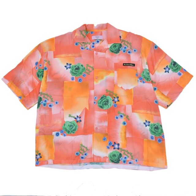 【MARTINE ROSE】BOXY HAWAIIAN SHIRT(MULTI)