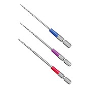 アネックス(ANEX) 下穴錐 ハイス鋼 カラー仕様 3本組(2/2.5/3mm) ACK3-2253【釘やビスの下穴あけなどの作業に】