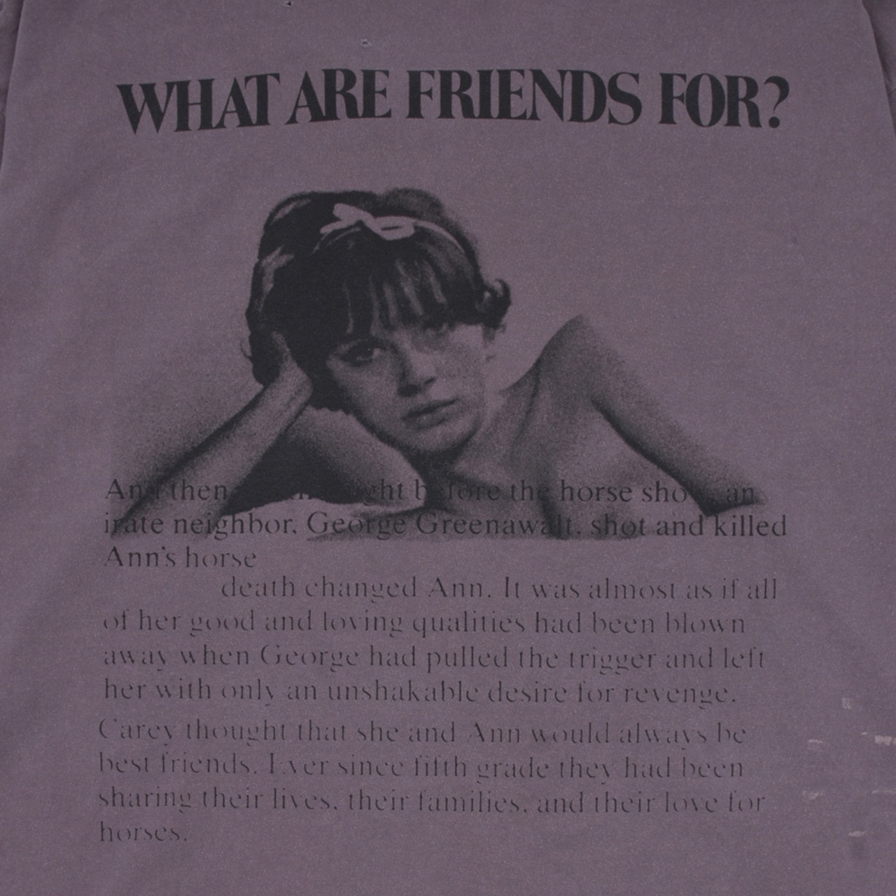 【Enfants Riches Déprimés】Flowers Of Anger LS T-Shirt Antique Brow - 9