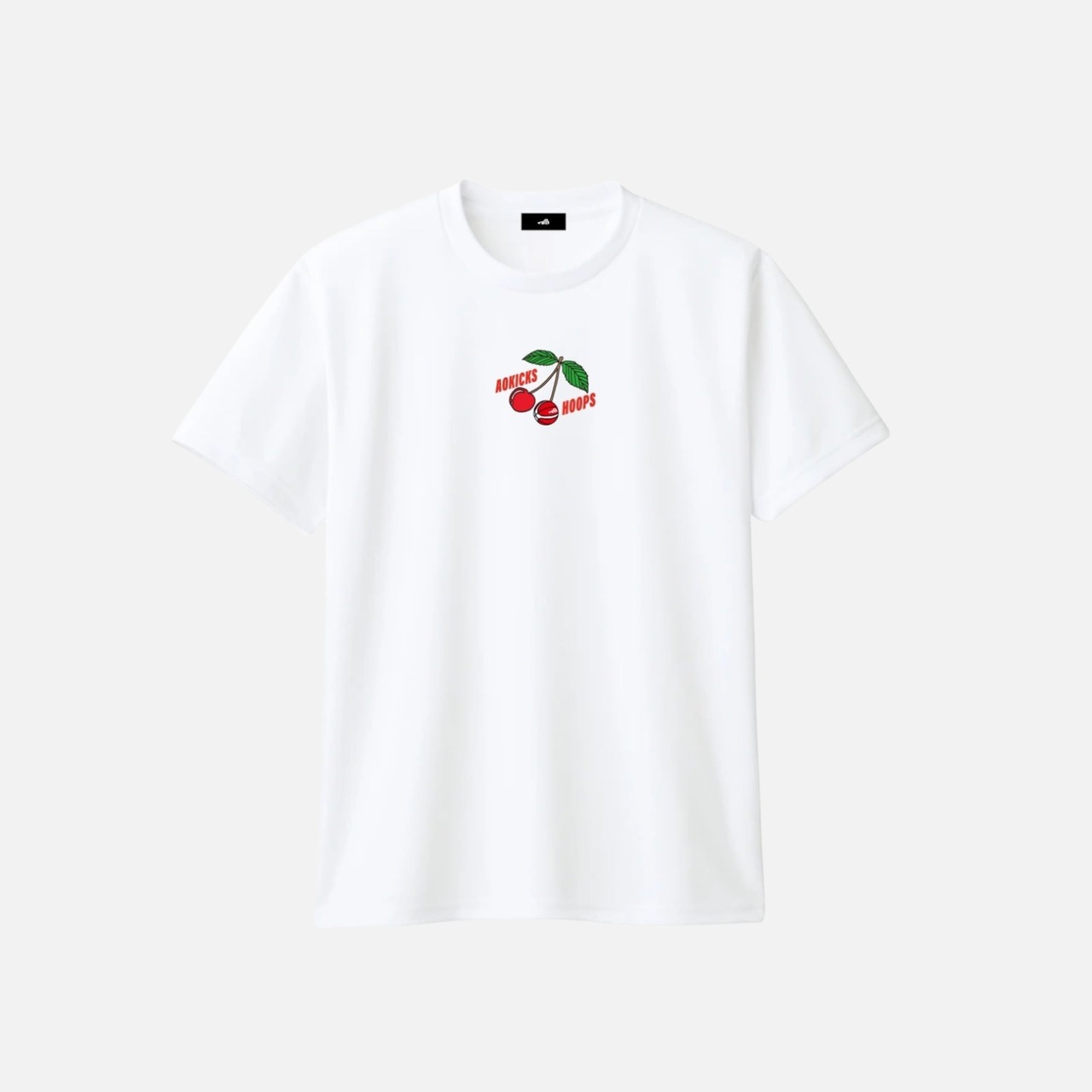 Aokicks Food Tee Cherry - white