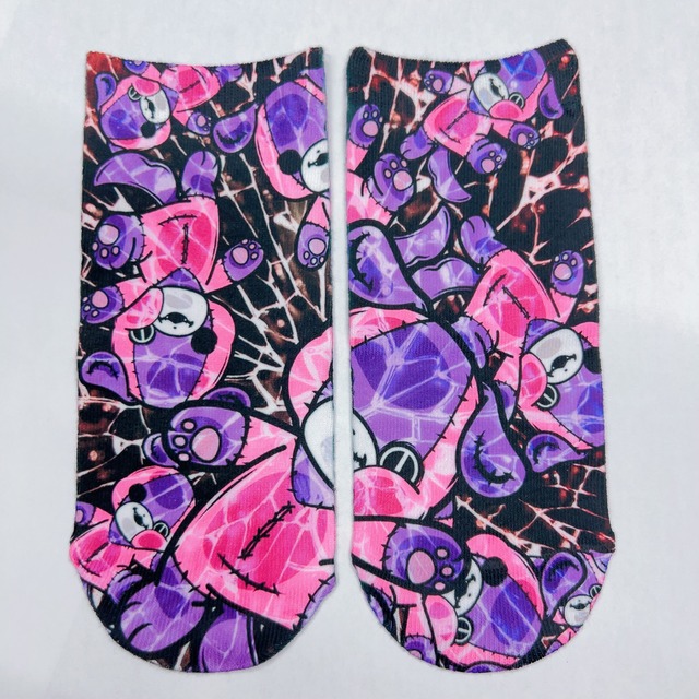 前後2WAY ORIGINAL SOCKS【ちゃむちゃむ】