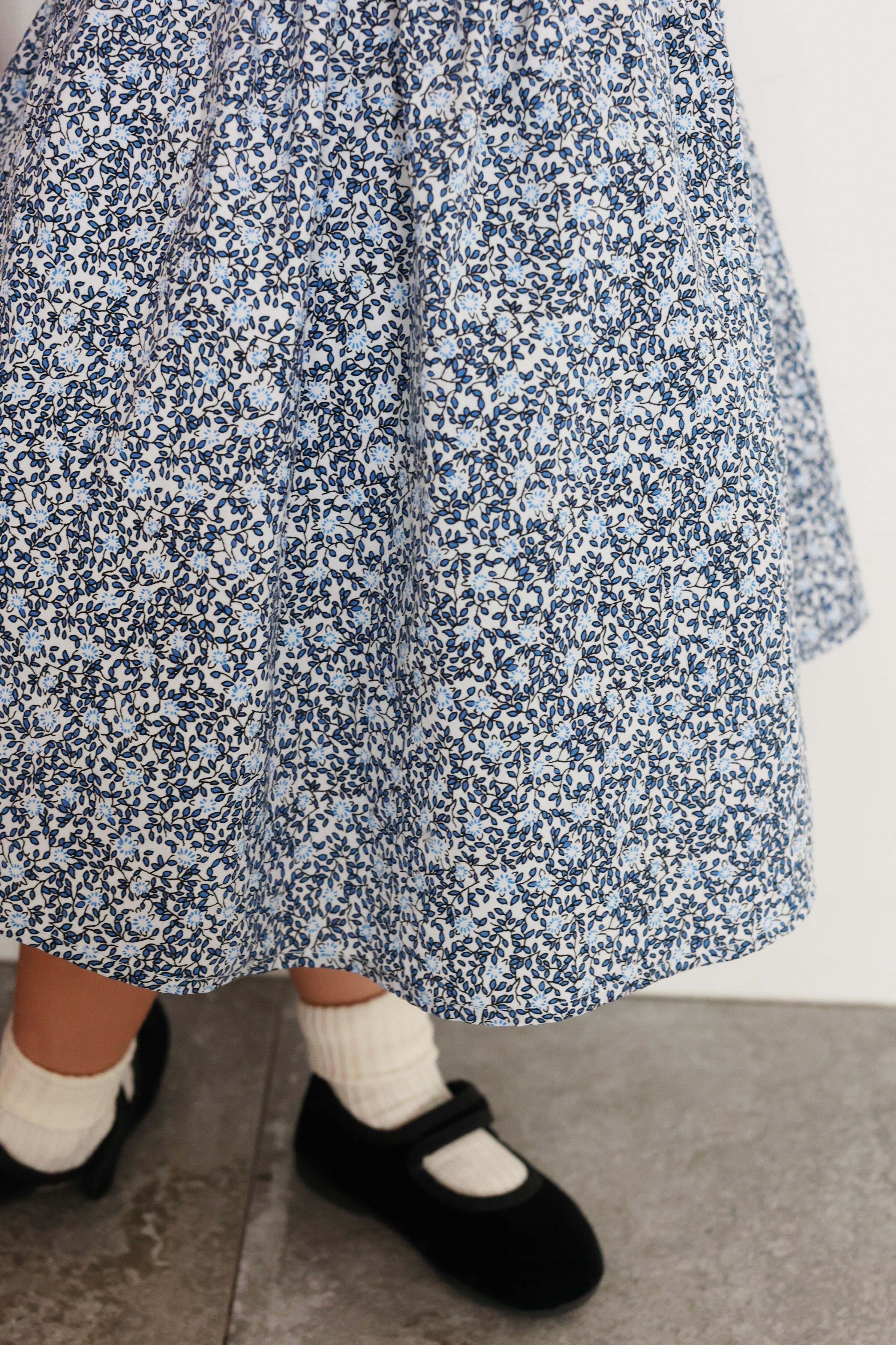 BLUE GARDEN SALOPETTE SKIRT 1Y-9Y | AMICA・kids BLUE GARDEN SALOPETTE SKIRT 1Y-9Y | AMICA・kids