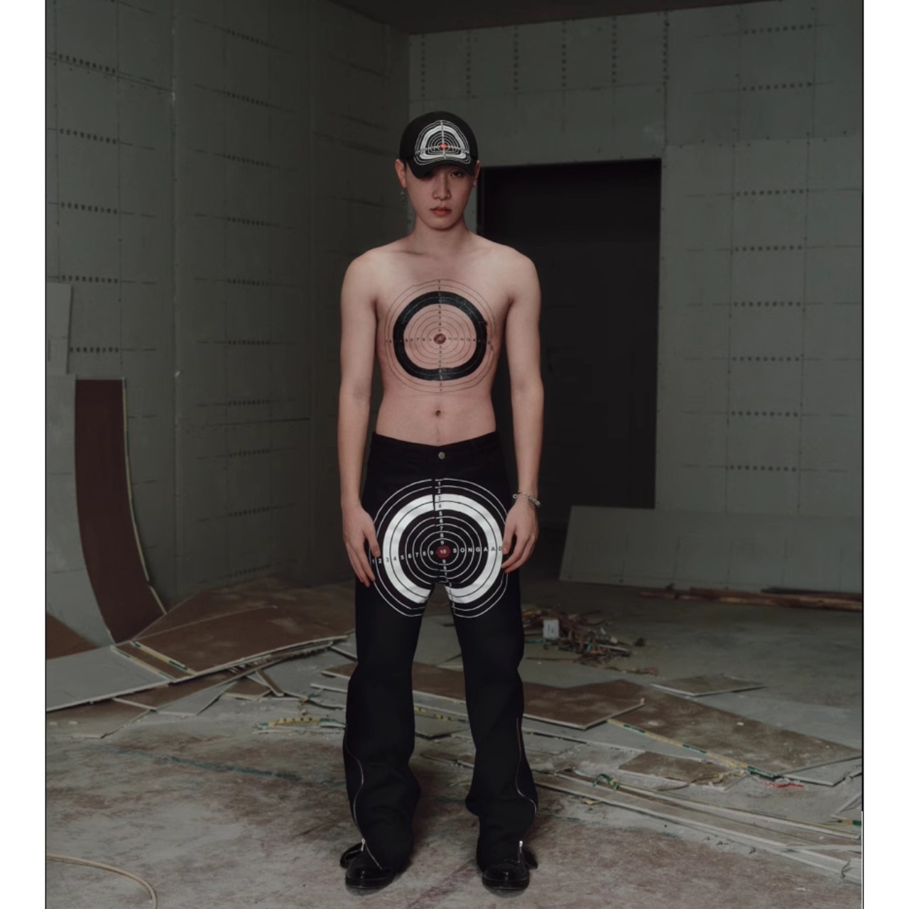 "Target Cap"(2color:Black/Camo)