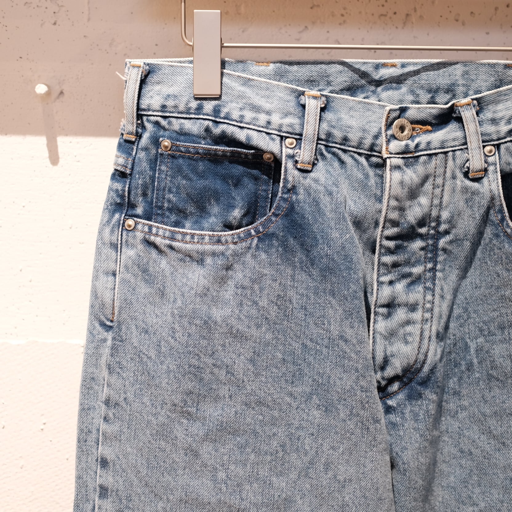 Willow Pants Y-001 テーパードデニム SIZE2 Willow Pants / ウィローパンツ】 Y-001 Yuichiro Iida Signature