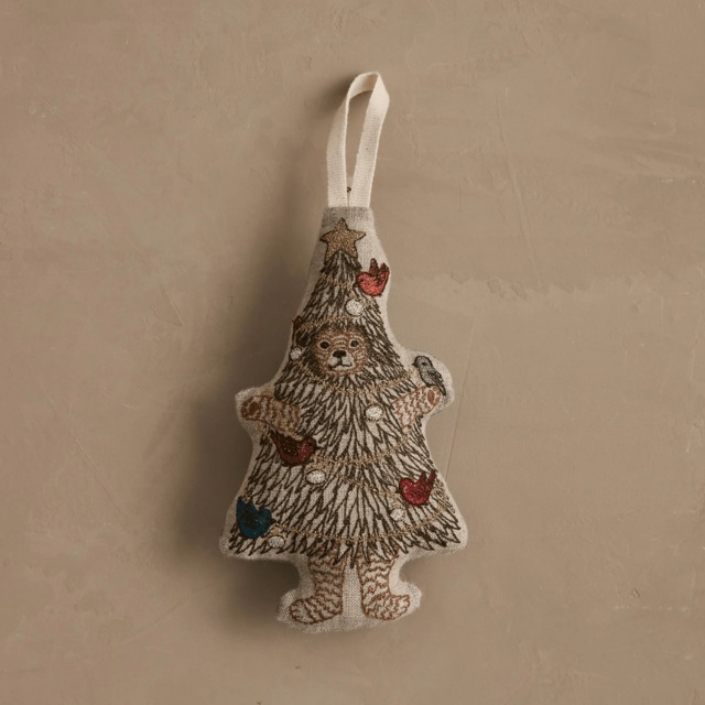 【CORAL & TUSK（コーラルアンドタスク）】 Christmas Tree Bear Ornament クリスマスツリーのクマのオーナメント