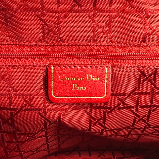 Christian Dior クリスチャン ディオール バックパック ブラック ロゴ チャーム レザー リュック ミニバッグ vintage ヴィンテージ オールド bbazr2
