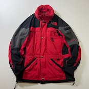 90s THE NORTH FACE EXTREME GEAR マウンテンパーカー ナイロンジャケット ノースフェイス レッド ブラック 古着