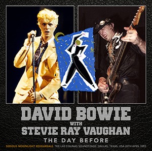 NEW DAVID BOWIE  WITH STEVIE RAY VAUGHAN THE DAY BEFORE　 2CDR   Free Shipping