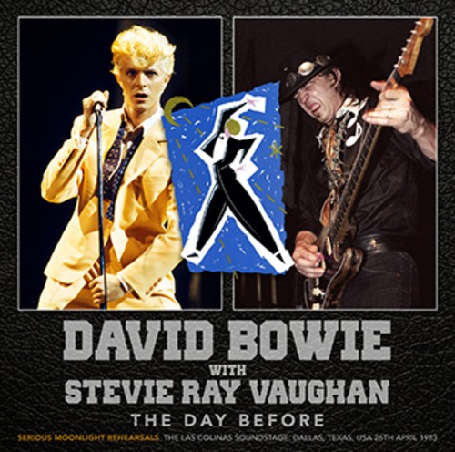NEW DAVID BOWIE  WITH STEVIE RAY VAUGHAN THE DAY BEFORE　 2CDR   Free Shipping
