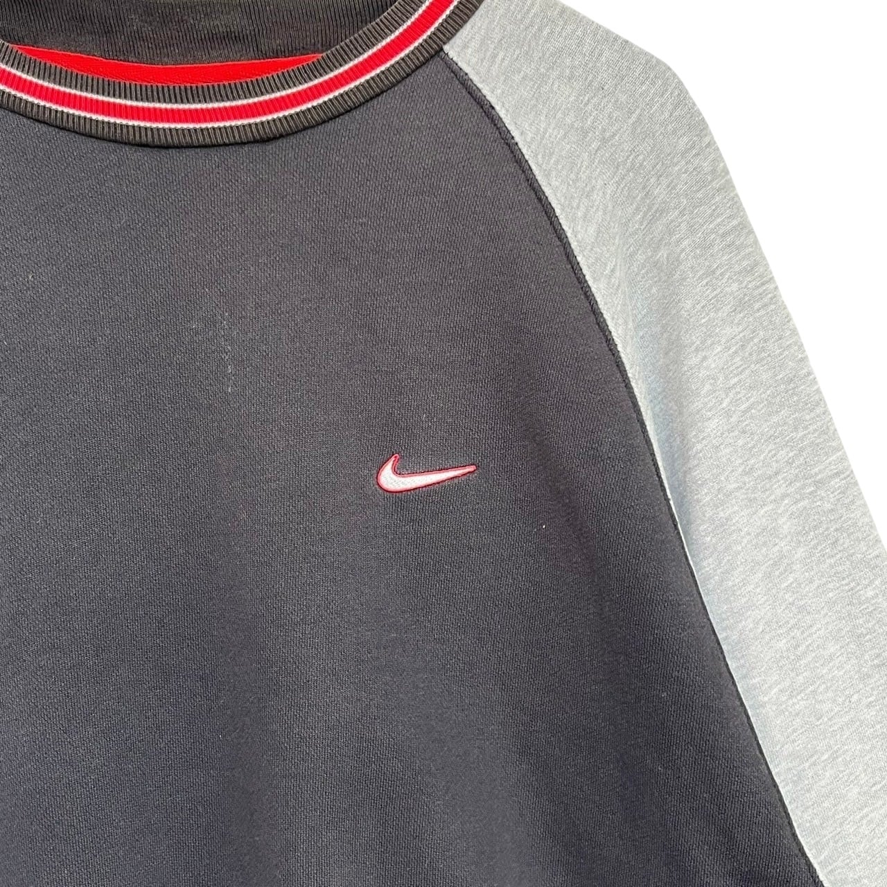 NIKE ナイキ スウェット L 刺繍ロゴ ワンポイントロゴ ラグラン NIKE ナイキ スウェット L 刺繍ロゴ ワンポイントロゴ ラグラン