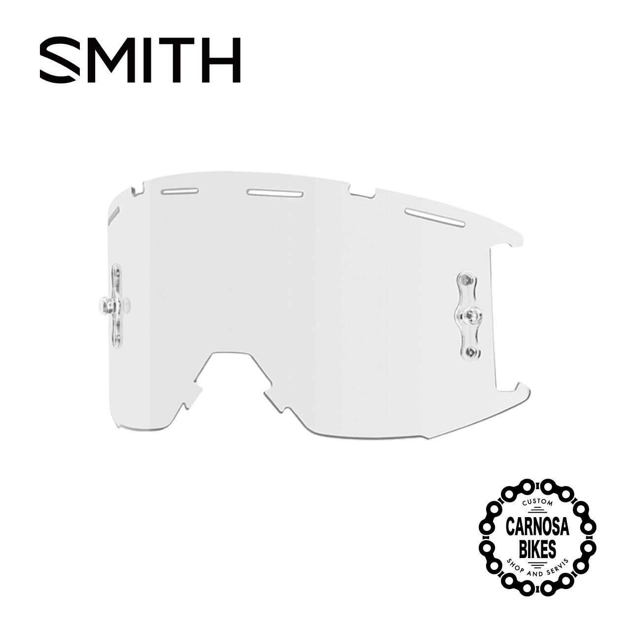 【SMITH】Squad XL MTB 交換用レンズ Clear