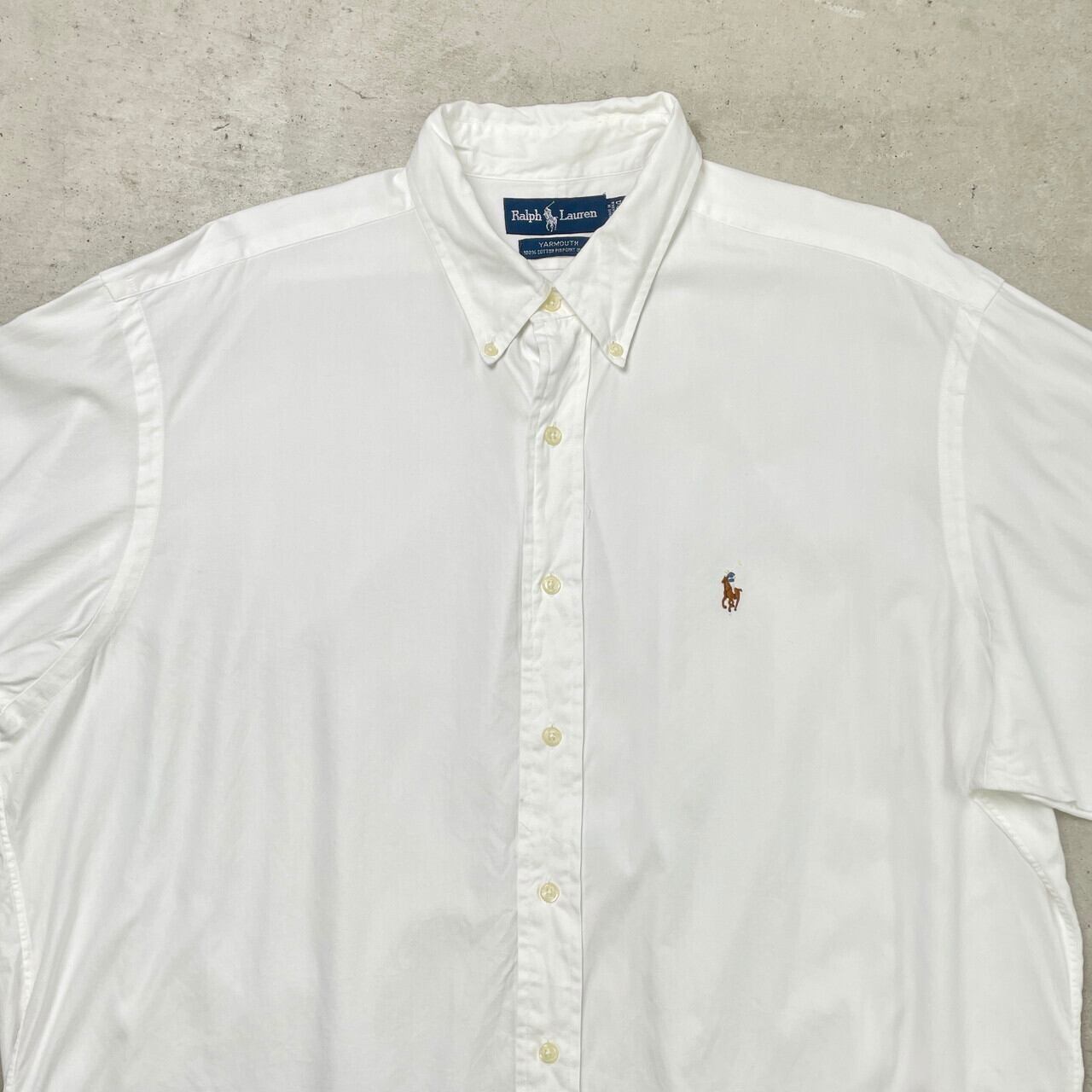 90年代 Ralph Lauren ラルフローレン YARMOUTH オックスフォードシャツ