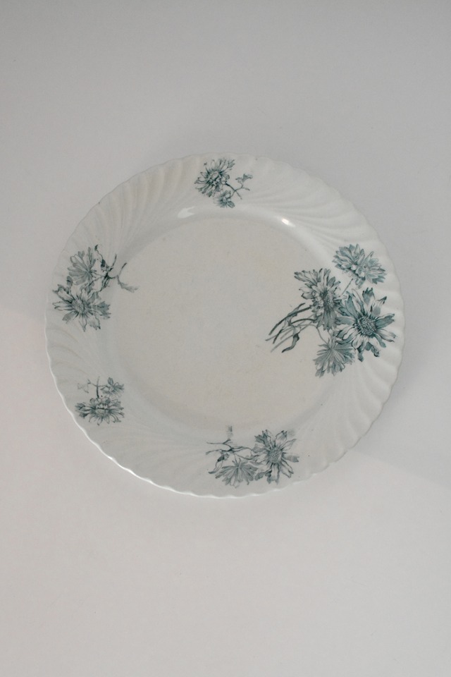 antique plate Petrus Regout PINKSTERBLOEM