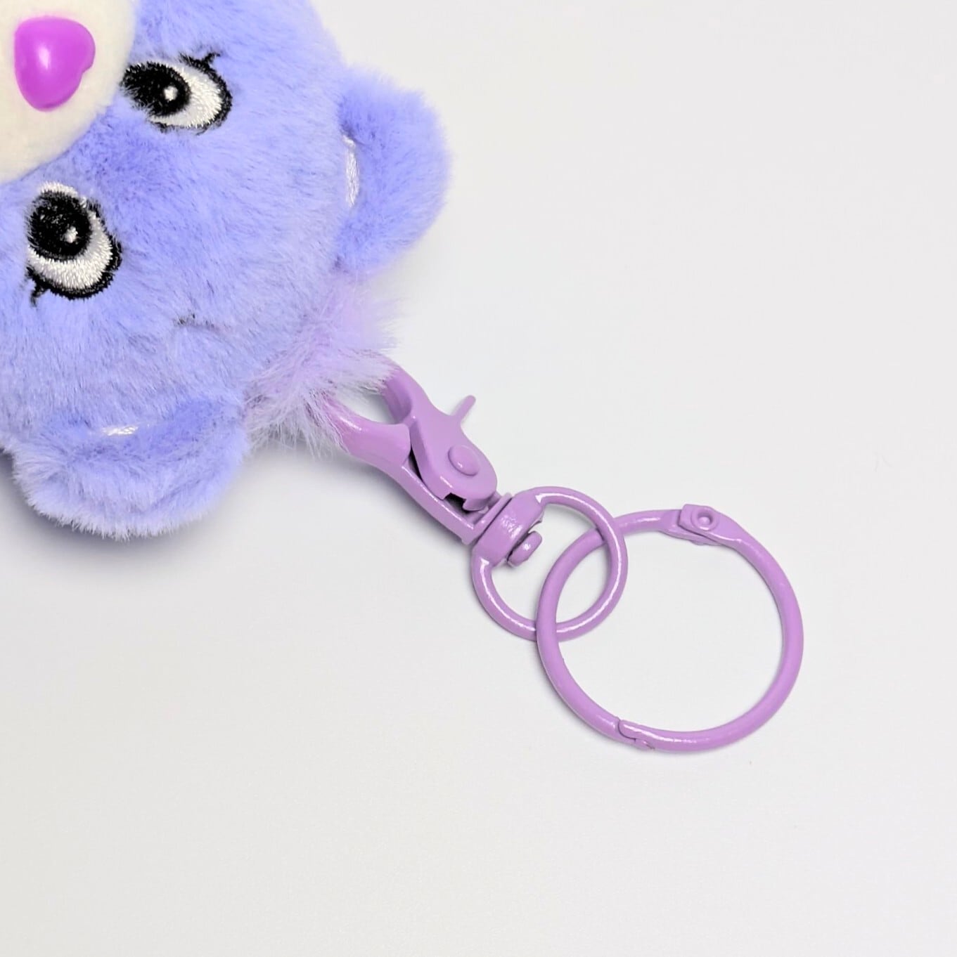 【 Care Bears（ケアベア）】 『 Share Bear シェアベア 』ぬいぐるみキーホルダー / plush keyholder〚アメリカン雑貨 アメトイ〛
