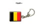 国旗キーホルダー 記念品 父の日 プレゼント 世界 贈り物 オリンピック 国旗 019 ベルギー BELGIUM 送料無料