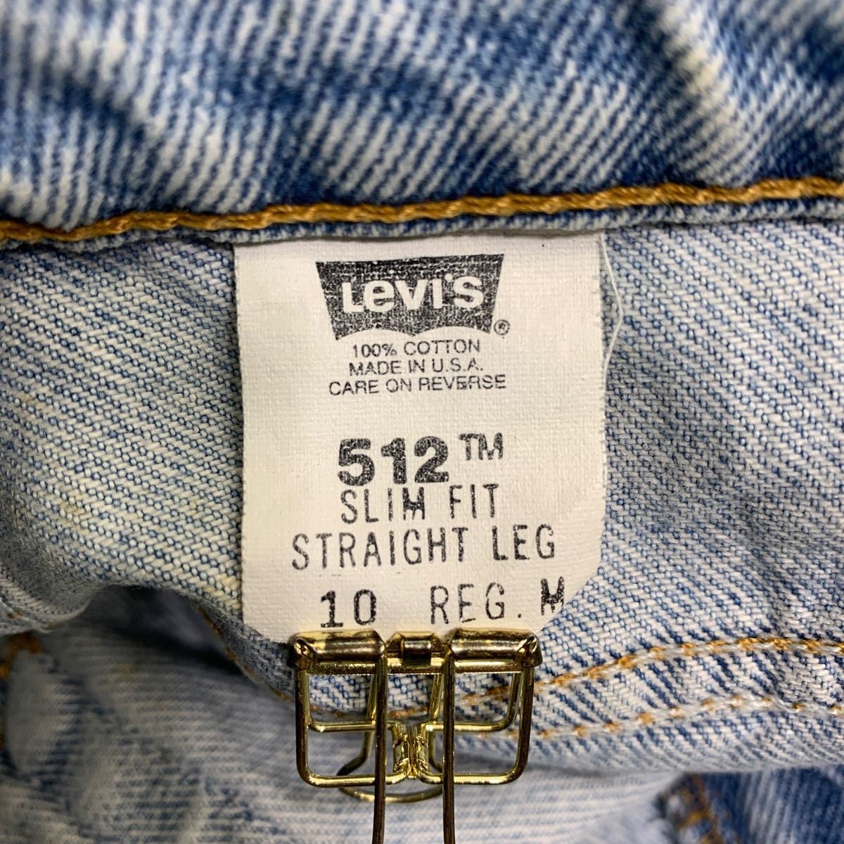 Levi's 512 デニムパンツ W30 リーバイス レディース スリムフィット