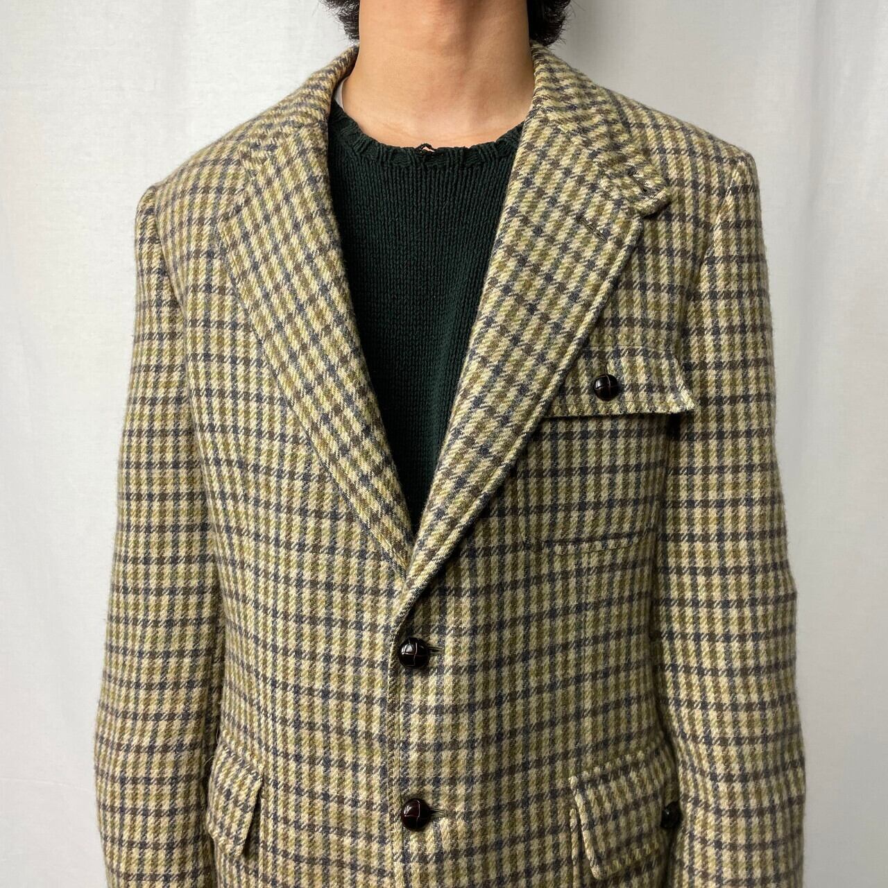 80年代 英国製 Burberrys バーバリー テーラードジャケット