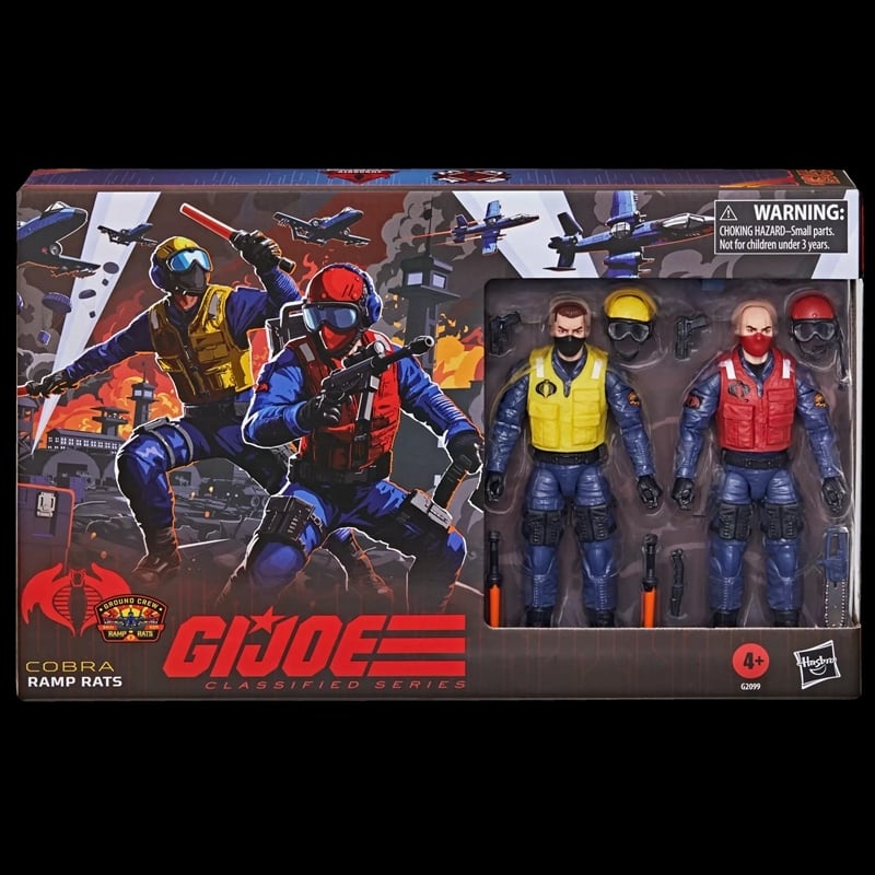 Hasbro Exclusive G.I. Joe Classified Series 195 Cobra Ramp Rats