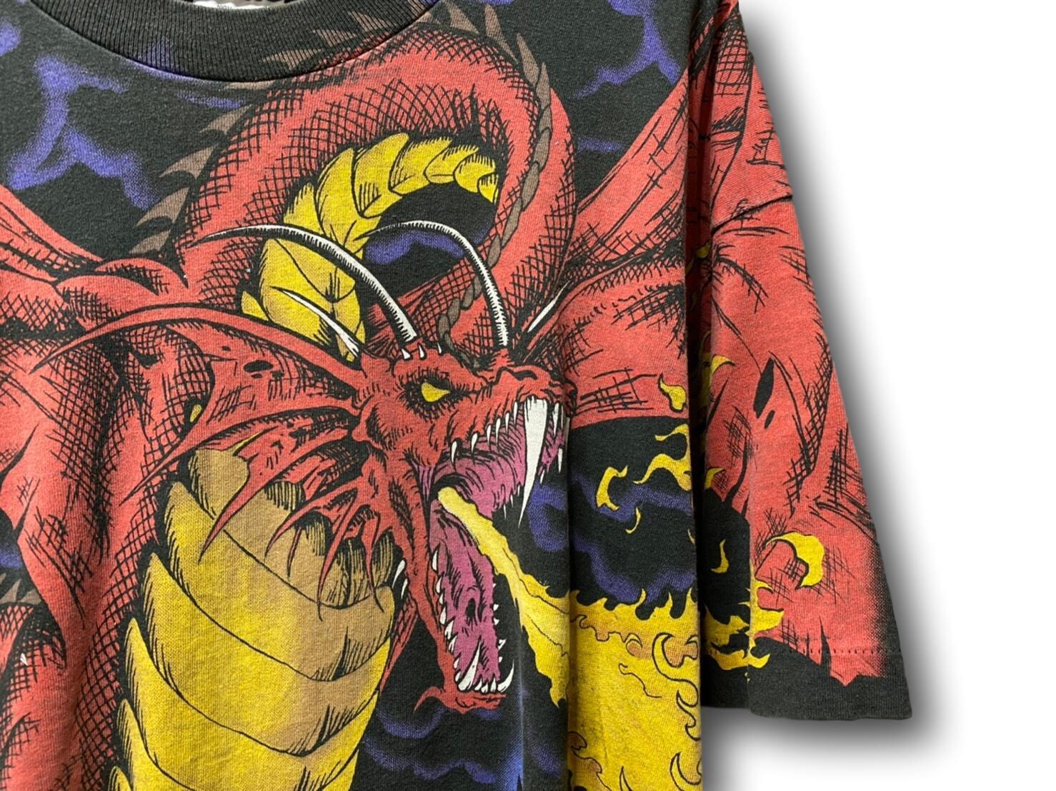 1993 LIQUID BLUE DRAGON&KNIGHT TEE XL | BRAND BUYERS OSAKA