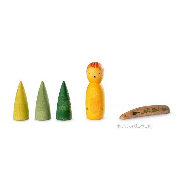 グラパット Grapat ラッキーラッキー4 自然素材を生かしたおもちゃ