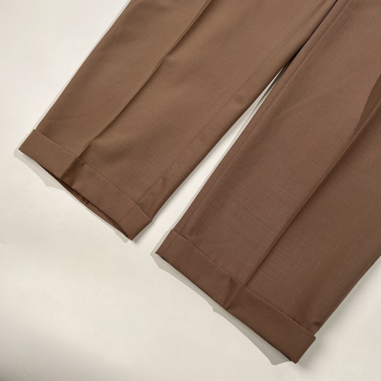 タグ付き 未使用品 90s ABAHOUSE アバハウス セットアップ スーツ サイズ 2 /ビンテージ/ブラウン系/上下セット/DCブランド